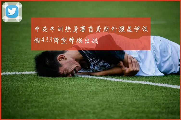 申花冬训热身赛首秀新外援盖伊领衔433阵型锋线出战